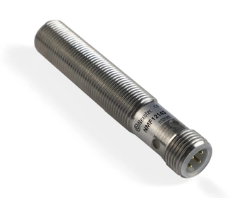 Indukční snímač M12 celokovový 68 mm konektor M12 PNP NO Sn = 4 mm