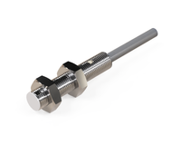 Indukční snímač M5 L=25 mm kabel 5m PNP NO Sn = 0,8 mm