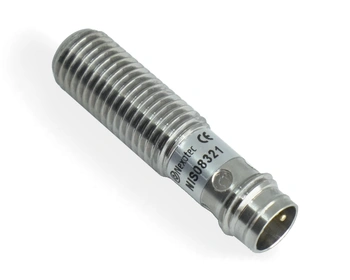Indukční snímač M8 L=32 mm konektor M8 NPN NO Sn = 2 mm