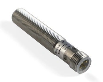 Indukční snímač M12 celokovový 68 mm konektor M12 NPN NO Sn = 4 mm