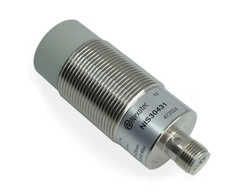 Indukční snímač M30 L=78 mm konektor M12 NPN NO Sn = 25 mm