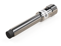 Indukční snímač M8 délka 64 mm konektor M12 PNP NO Sn = 4 mm