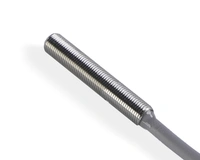 Indukční snímač M5 L=28 mm kabel 2m NPN NC Sn = 1 mm