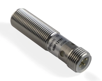Indukční snímač M12 celokovový 50 mm konektor M12 NPN NO Sn = 4 mm