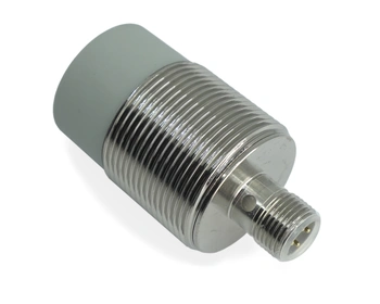 Indukční snímač M30 L=53 mm konektor M12 PNP NO & NC Sn = 25 mm