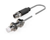 Indukční snímač M8 L=30 mm kabel 0,3 m konektor M8 NPN NO & NC Sn = 2 mm