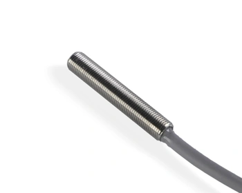 Indukční snímač M5 L=30 mm kabel 5m NPN NC Sn = 0,8 mm