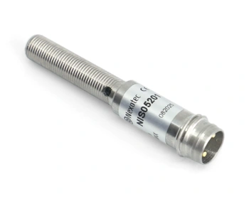Indukční snímač M5 L=40 mm konektor M8 NPN NO Sn = 0,8 mm