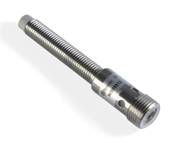 Indukční snímač M8 L=70 mm konektor M12 PNP NO Sn = 2 mm