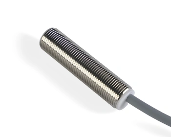 Indukční snímač M12 L=50 mm kabel 3m NPN NC Sn = 2 mm
