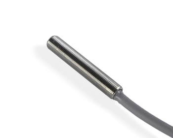 Indukční snímač M5 L=30 mm kabel 5m NPN NO Sn = 0,8 mm