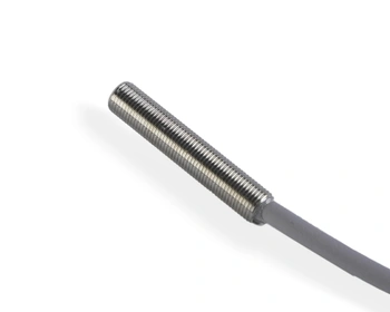 Indukční snímač M5 L=25 mm kabel 5m NPN NO Sn = 0,8 mm