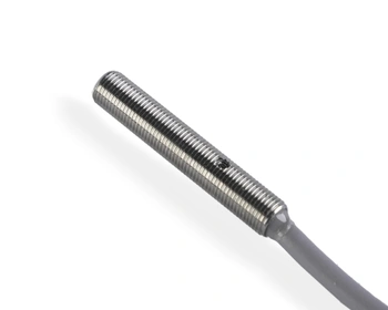 Indukční snímač M5 L=30 mm kabel 3m PNP NO Sn = 1 mm