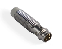 Indukční snímač M8 L=32 mm konektor M8 PNP NO Sn = 4 mm