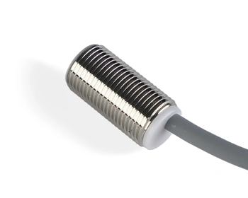 Indukční snímač M12 L=22 mm kabel 2m PNP NC Sn = 2 mm