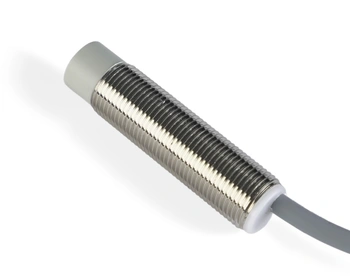 Indukční snímač M12 L=50 mm kabel 2m PNP NO & NC Sn = 12 mm