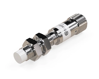 Indukční snímač M8 L=53 mm konektor M12 PNP NO Sn = 6 mm
