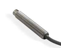 Indukční snímač M8 celokovový 45 mm kabel 3m NPN NC Sn = 3,5 mm