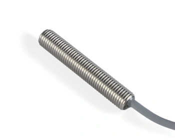 Indukční snímač M8 L=45 mm kabel 2m NPN NO Sn = 2 mm