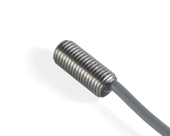 Indukční snímač M8 L=18 mm kabel 3m PNP NO Sn = 2 mm