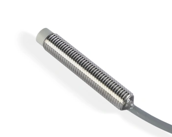 Indukční snímač M8 L=45 mm kabel 2m PNP NC Sn = 2 mm