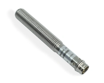 Indukční snímač M8 L=60 mm konektor M8 PNP NO Sn = 3 mm