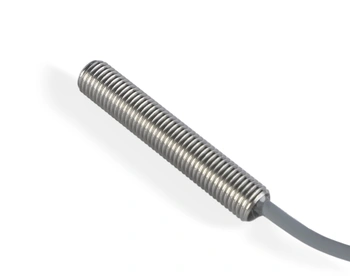 Indukční snímač M8 L=45 mm kabel 3m NPN NO Sn = 2 mm