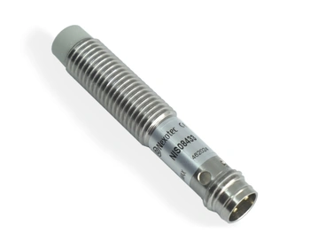 Induktiver Sensor M8 L=45 mm Stecker M8 PNP NO Sn = 4 mm