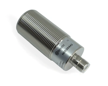 Induktiver Sensor M30 L=78 mm Stecker M12 PNP NO Sn = 22 mm