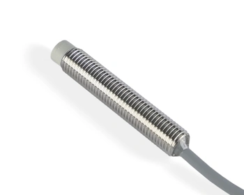 Induktiver Sensor M8 L=45 mm Kabel 3m PNP NC Sn = 6 mm