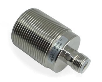 Induktiver Sensor M30 L=48 mm Stecker M12 PNP NO Sn = 25 mm