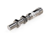 Induktiver Sensor M8 L=70 mm Stecker M12 NPN NO & NC Sn = 1 mm