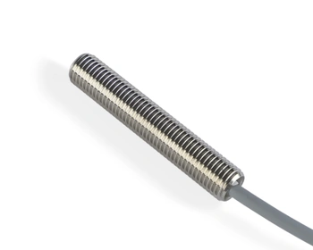 Induktiver Sensor M8 L=45 mm Kabel 3m NPN NO & NC Sn = 3 mm