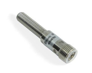 Induktiver Sensor M8 L=53 mm Stecker M12 PNP NO Sn = 4 mm