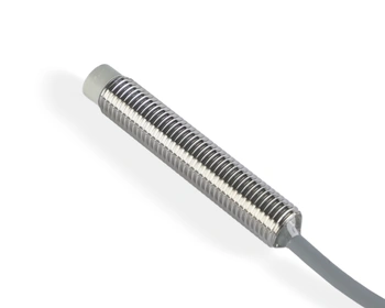 Induktiver Sensor M8 L=45 mm Kabel 3m NPN NO Sn = 6 mm