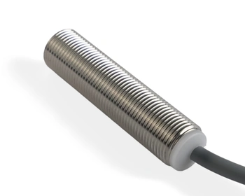 Induktiver Sensor M12 Vollmetall 50 mm Kabel 2m NPN NO Sn = 2 mm