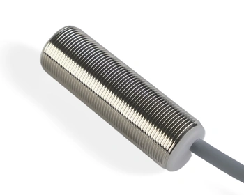 Induktiver Sensor M18 L=55 mm Kabel 2m NPN NO Sn = 5 mm