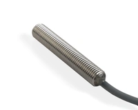 Induktiver Sensor M8 Vollmetall 45 mm Kabel 3m NPN NO Sn = 2 mm