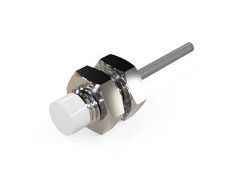 Induktiver Sensor M8 L=18 mm Kabel 2m PNP NO Sn = 4 mm