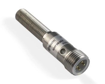 Induktiver Sensor M8 Vollmetall 53 mm Stecker M12 PNP NO Sn = 2 mm