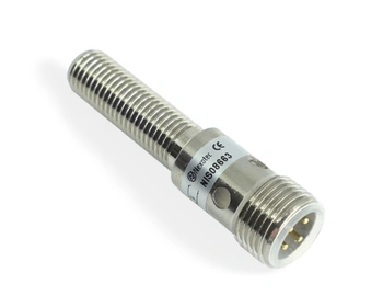 Inductive sensor M8 45 mm connector M12 PNP NO Sn = 4 mm
