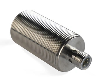 Inductive sensor M30 Metal face 78 mm connector M12 PNP NO Sn = 10 mm