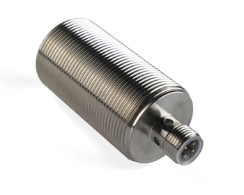 Inductive sensor M30 Metal face 78 mm connector M12 NPN NC Sn = 10 mm