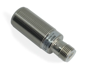 Inductive sensor M18 48 mm connector M12 PNP NO Sn = 5 mm