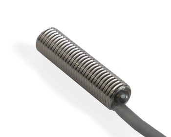 Inductive sensor M8 Metal face 30 mm cable 2m PNP NC Sn = 2 mm