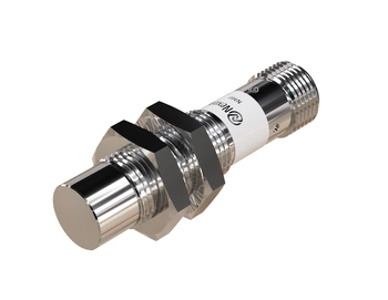 Inductive sensor M12 Metal face 50 mm connector M12 PNP NO Sn = 4 mm