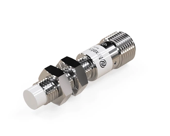 Inductive sensor M8 45 mm connector M12 PNP NO Sn = 6 mm