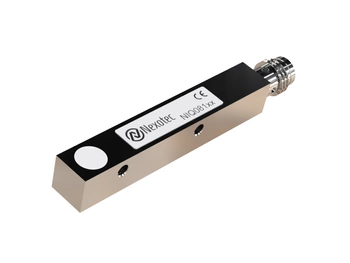 Inductive sensor square Q8 length 60 mm Connector M8 PNP NO Sn = 3 mm sensing top