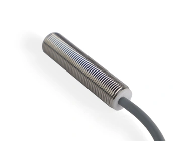 Inductive sensor M12 metal face 50 mm cable 2m NPN NC Sn = 4 mm FE