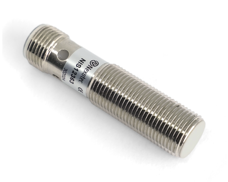 NIS12363 - 2 - Czujnik indukcyjny M12 L=50 mm wtyczka M12 PNP NO Sn = 8 mm